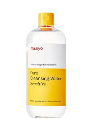 Manyo Pure Cleansing Water Sensitive 500ml NWT Korean Skincare Cleanser